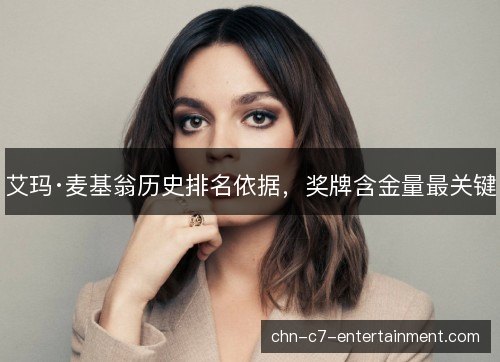 艾玛·麦基翁历史排名依据,奖牌含金量最关键 艾玛·麦基翁历史排名依据,奖牌含金量最关键